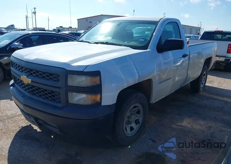 2014 Chevrolet Silverado 1500 Work Truck 1Wt z USA, uszkodzony, nr VIN 1GCNCPEH5EZ332488